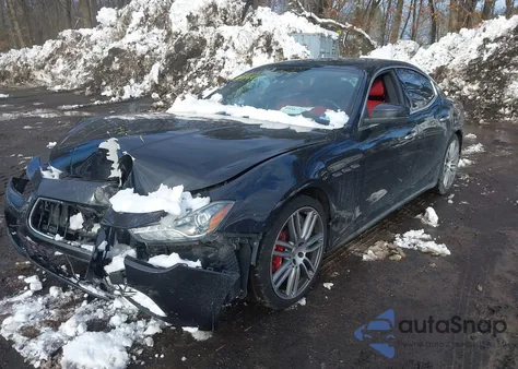 2017 Maserati Ghibli S Q4 z USA, uszkodzony, nr VIN ZAM57RTLXH1221571